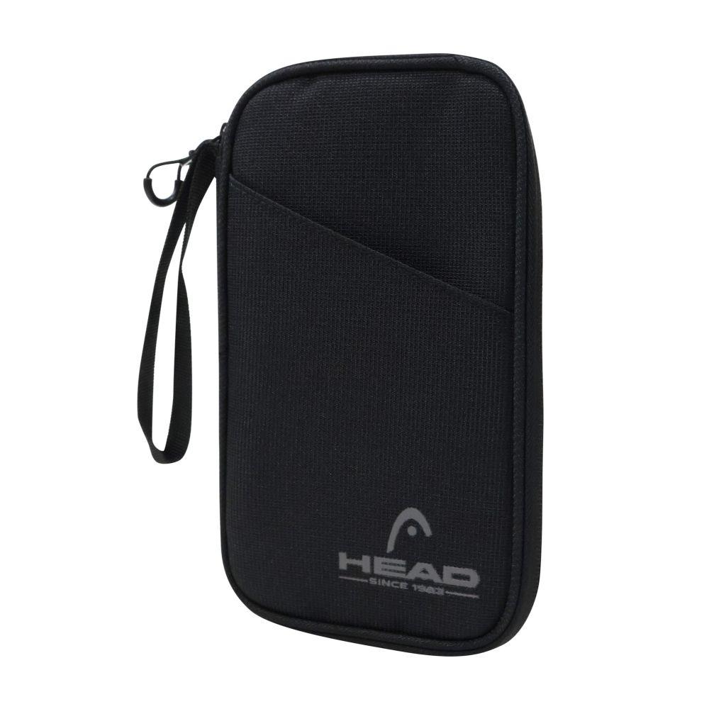 Porta Pasaporte Organizador Documentos Miles Negro Head-4