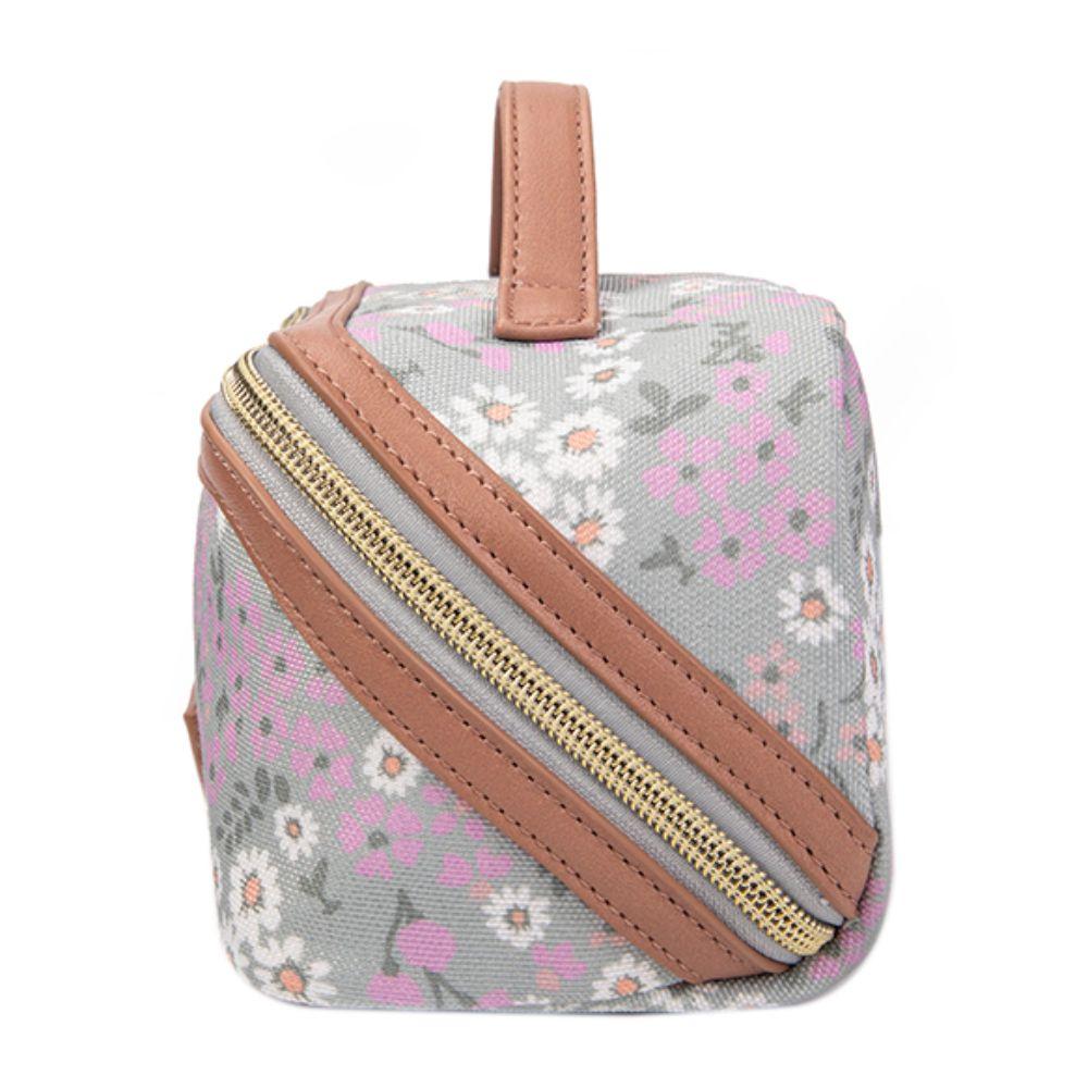 Neceser Cosmetiquero Leo Flores Menta Calu-6