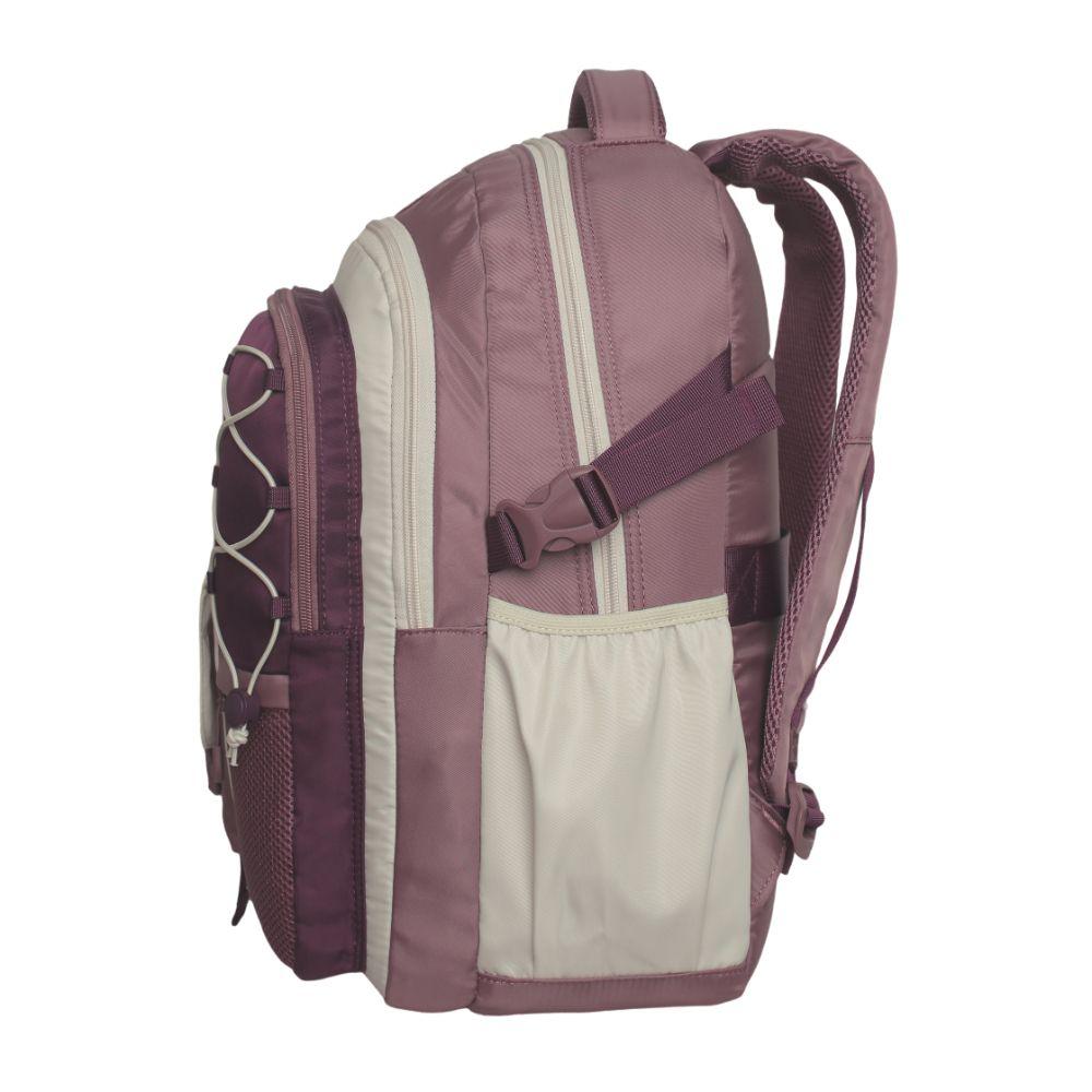 Mochila Mujer Microfibra Artura Block Malva Head-4