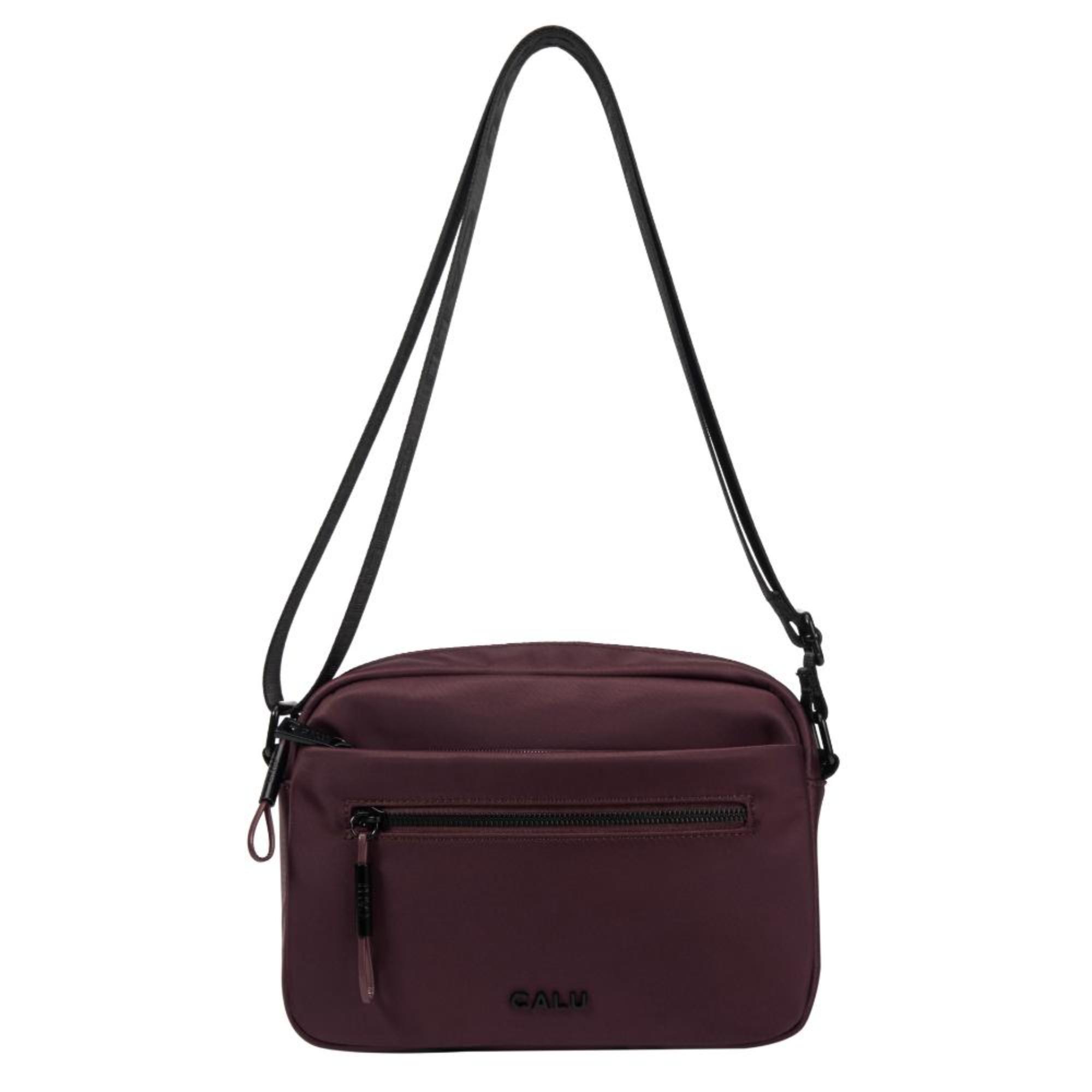 Cartera Bandolera Mujer Gretel Morado Oscuro Calu-2