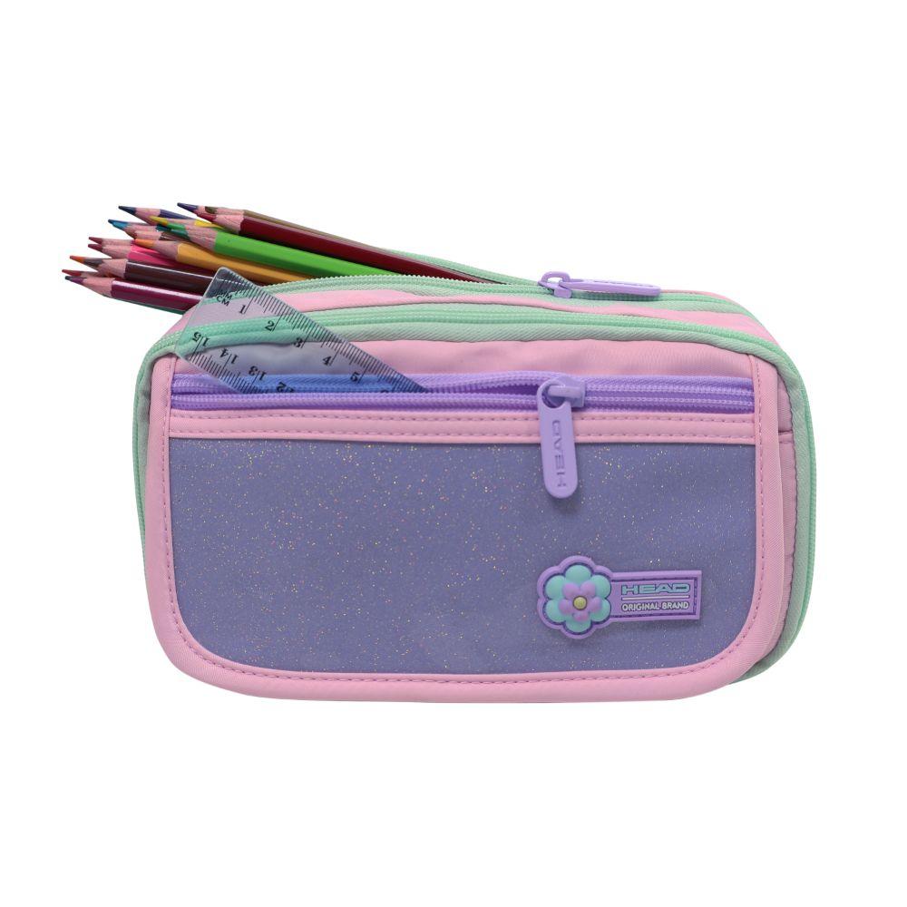 Estuche Mujer Pencil Kawaii Block Pastel Head-2