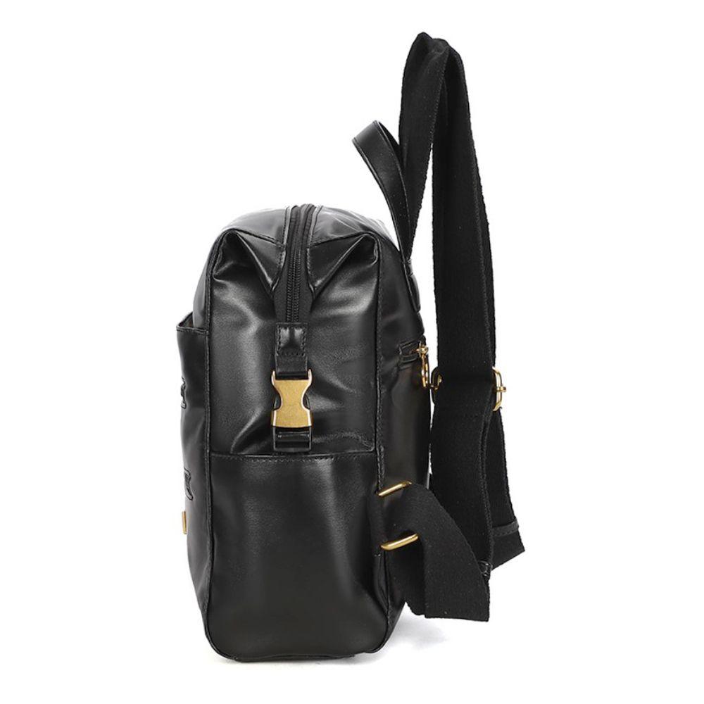 Mochila Pequeña Antonella Negro Calu-3