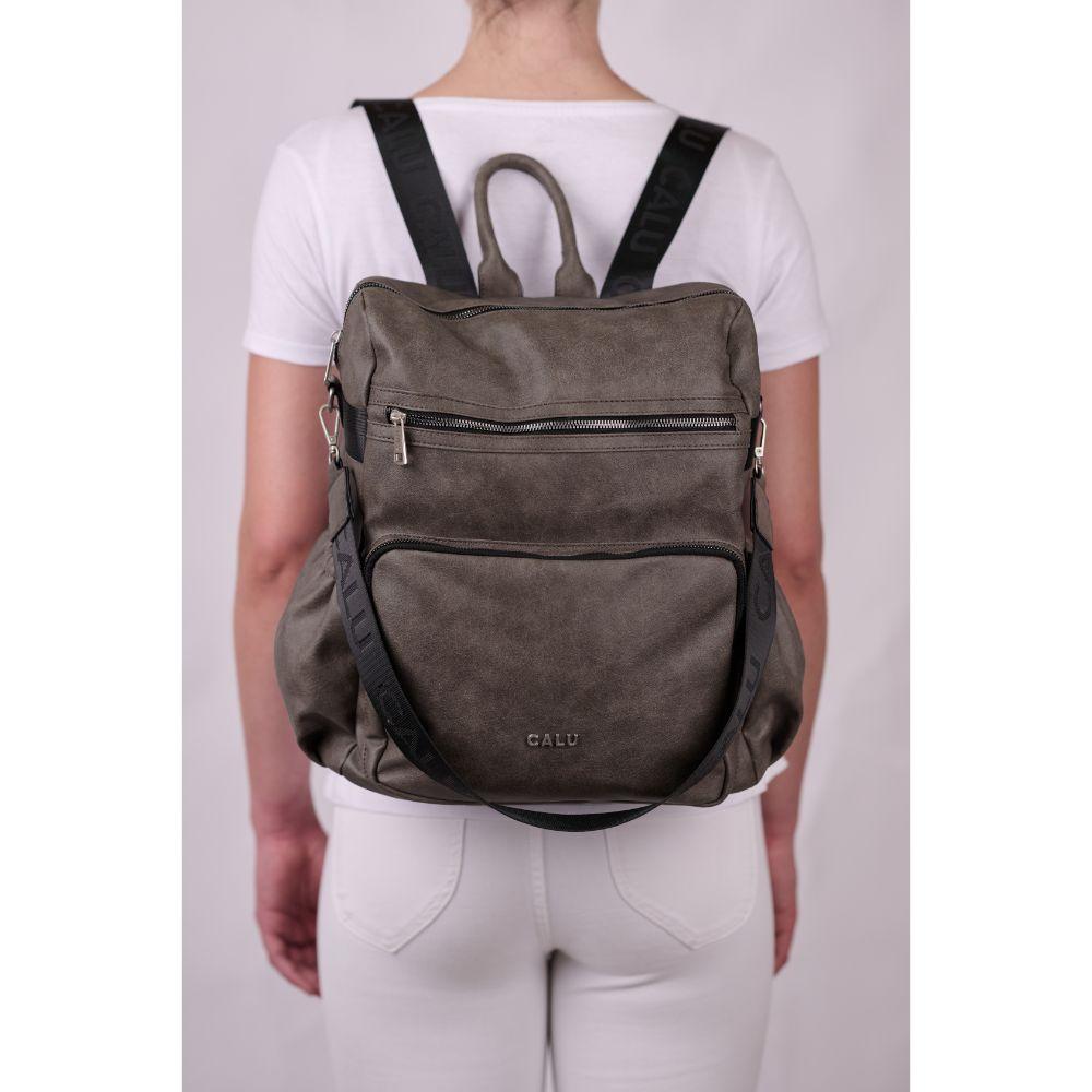 Mochila Cartera New Monstera Laptop Cafe Calu-7