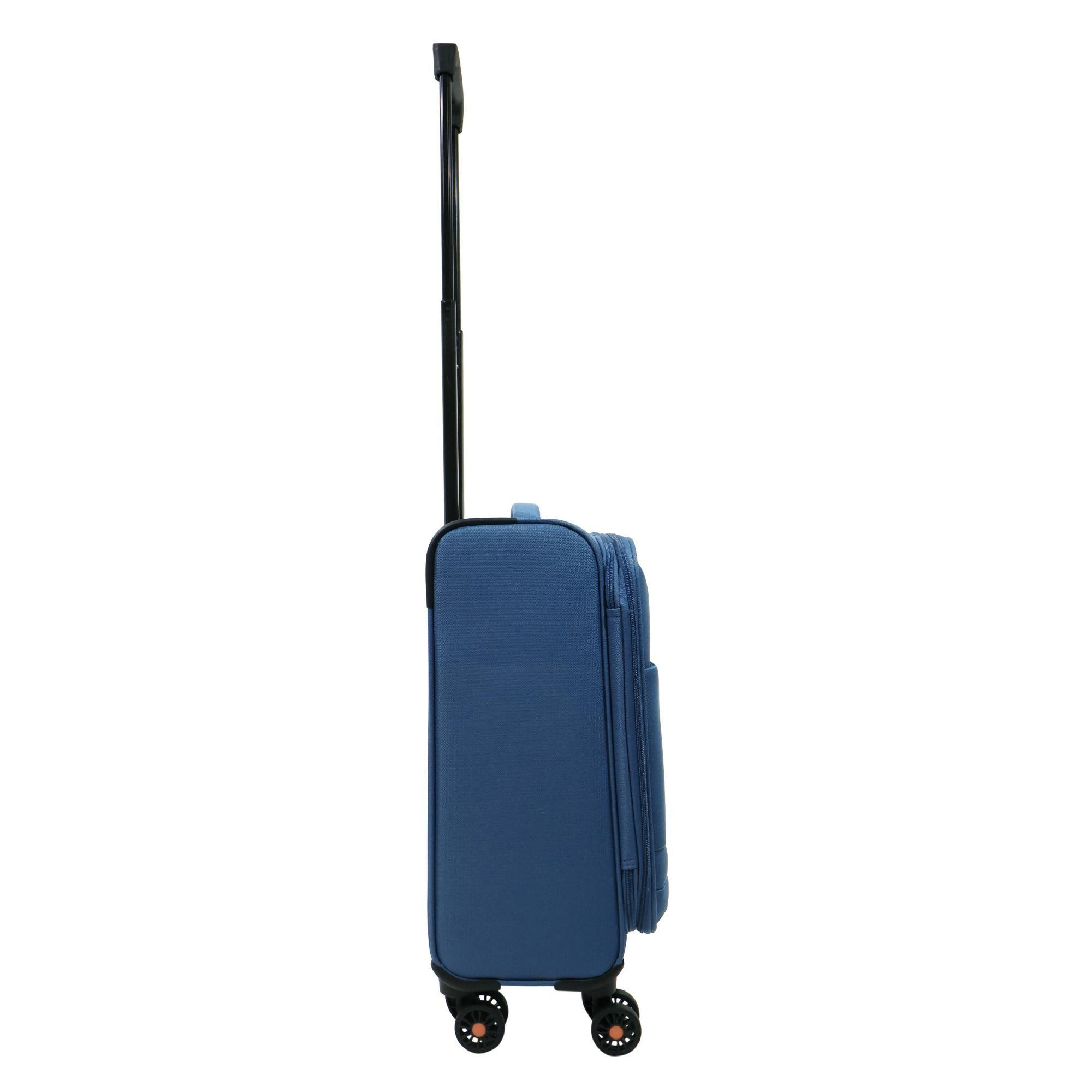 Maleta Cabina Blanda Valencia S Azul Frio Head-5