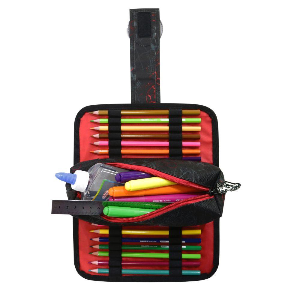 Estuche Infantil Niño Cherry Futbol Negro Head-3