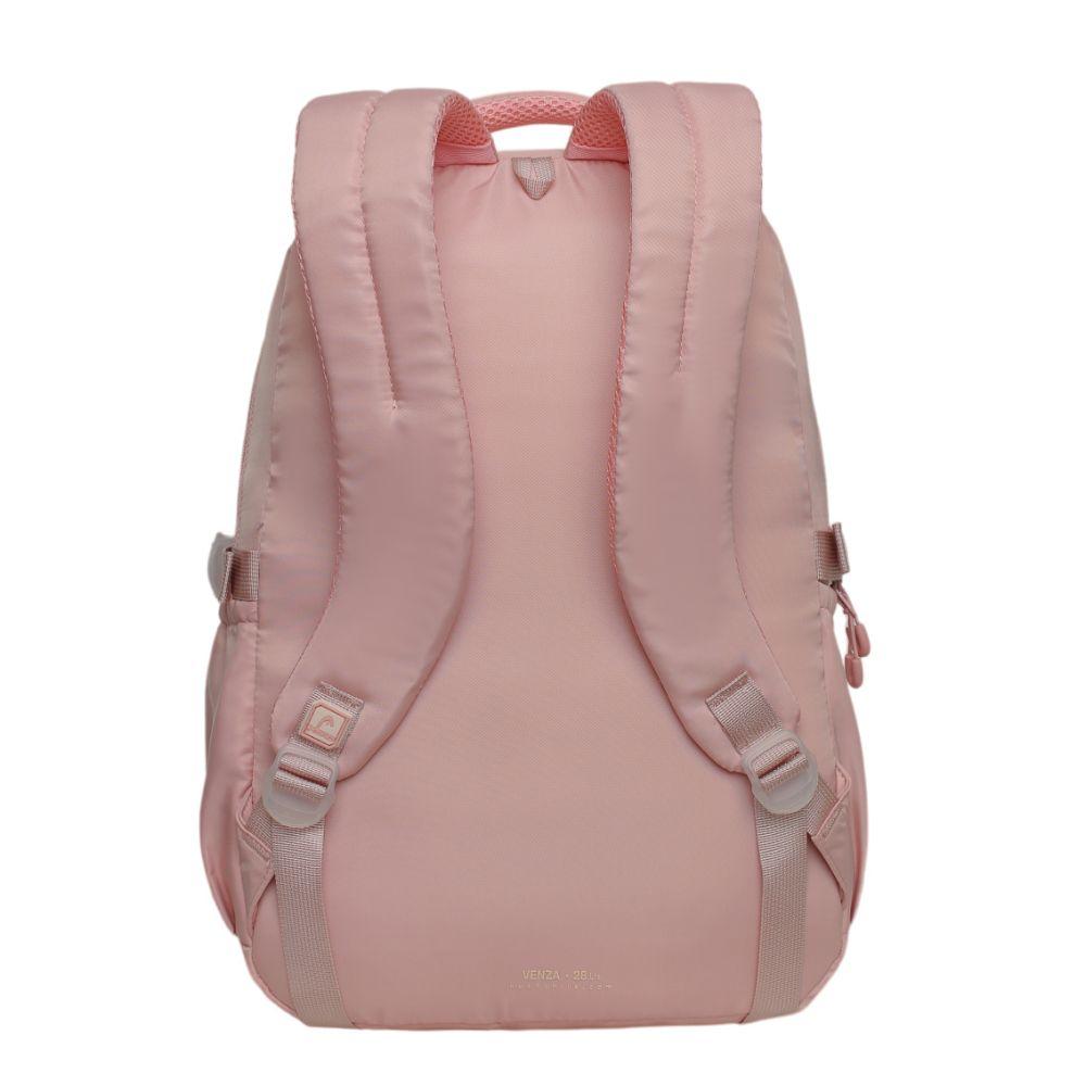 Mochila Mujer Kawaii Venza Color Block Rosado Head-4