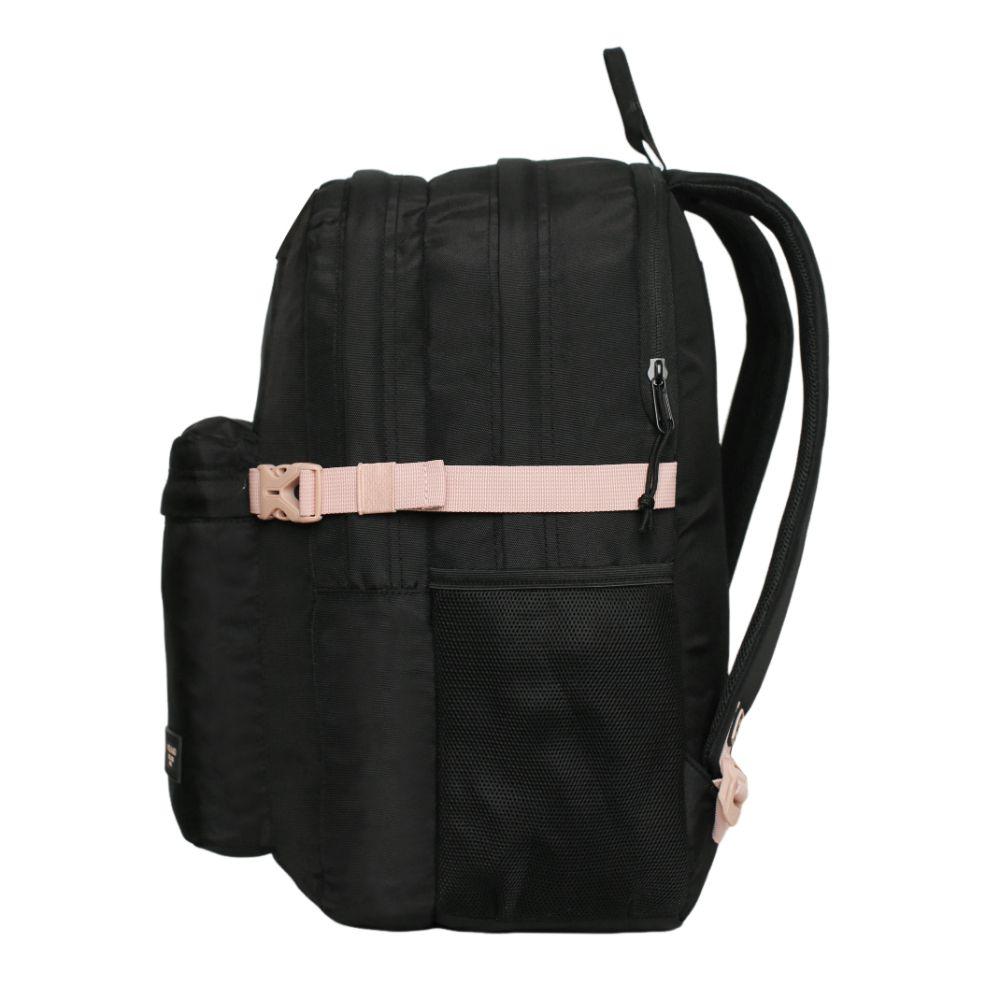 Mochila Grande Mujer Katana 45L Negro Rosado Head-4
