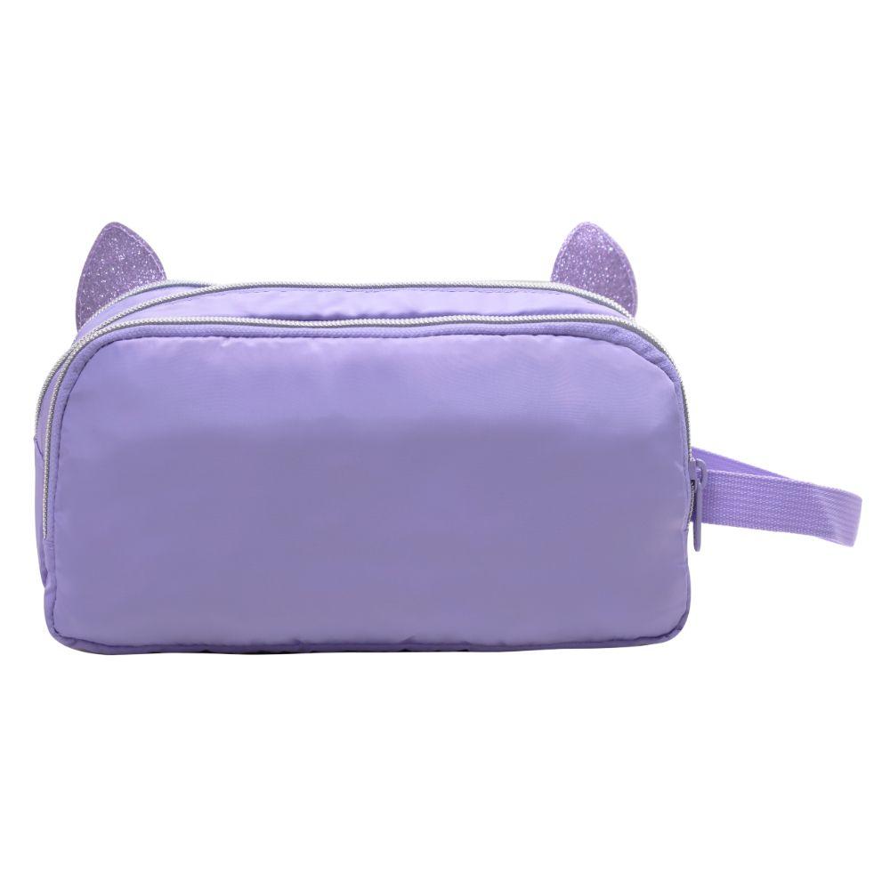 Estuche Infantil Niña Atos Gato Lila Head-7