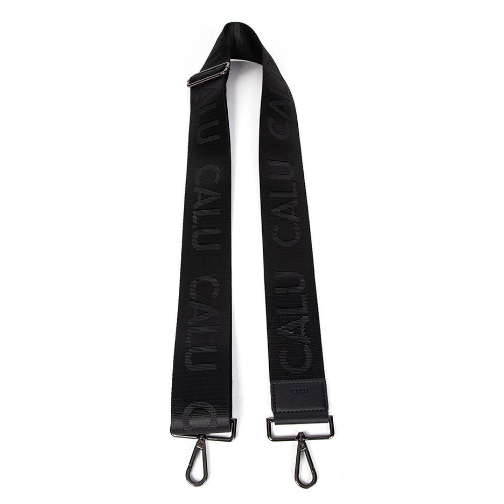 Correa Strap Cartera Fresno Negro Silver Calu-1