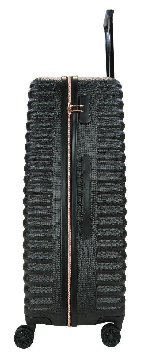 Maleta Chicago L Negra Rose Gold Head-7