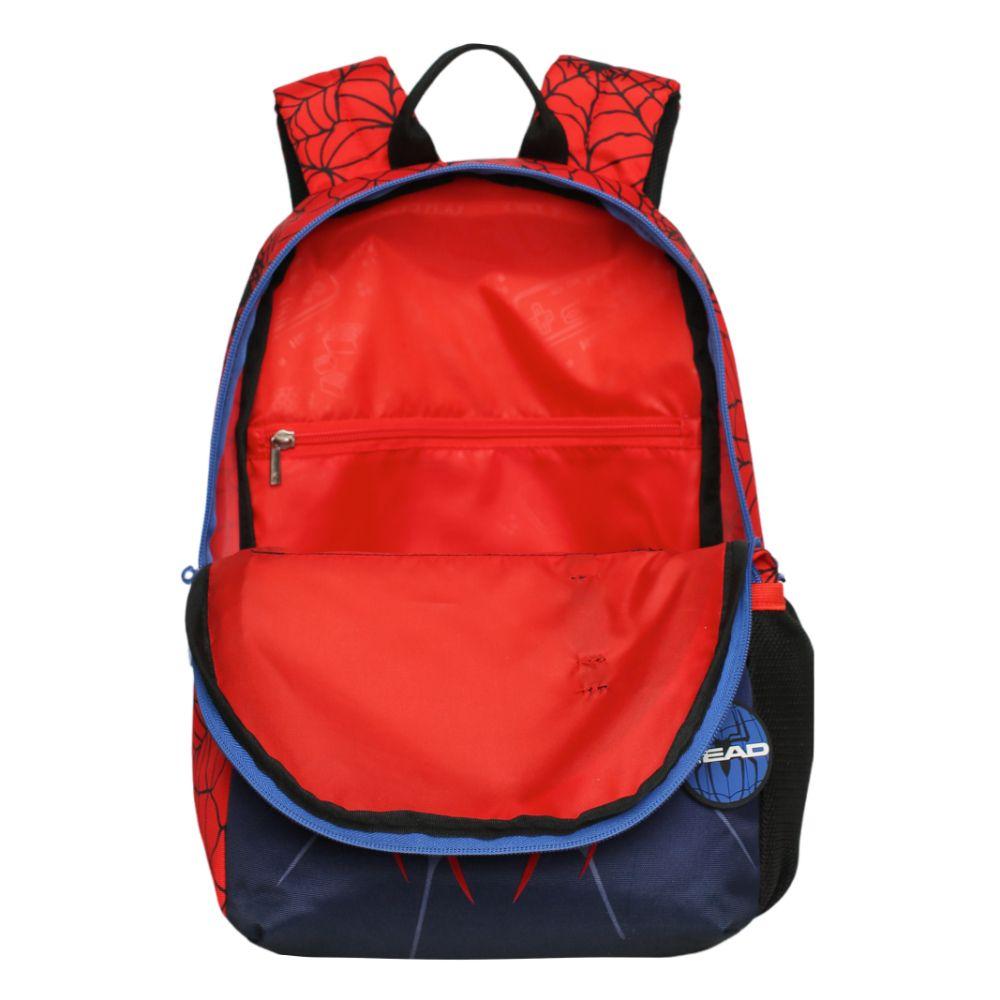Mochila Infantil Niño Bionica Araña Rojo Head-2