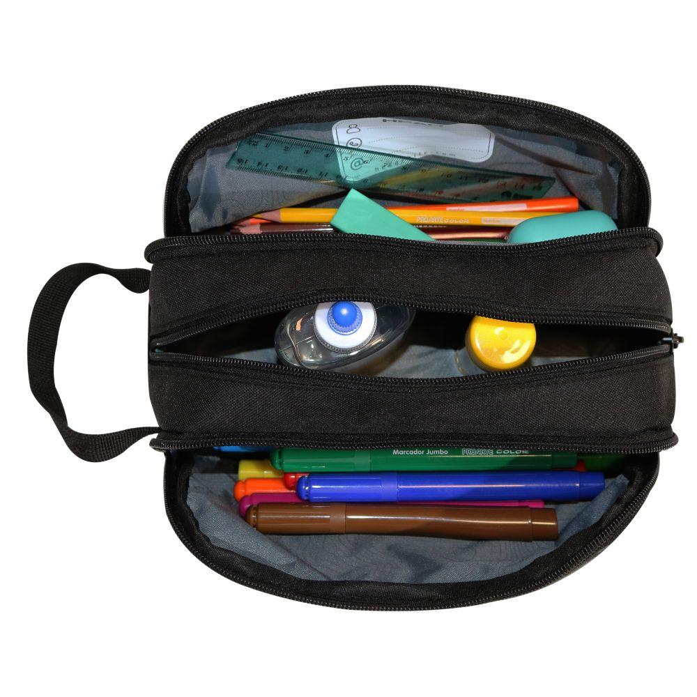 Estuche Hombre Atos Melange Reverse Gris Head-3