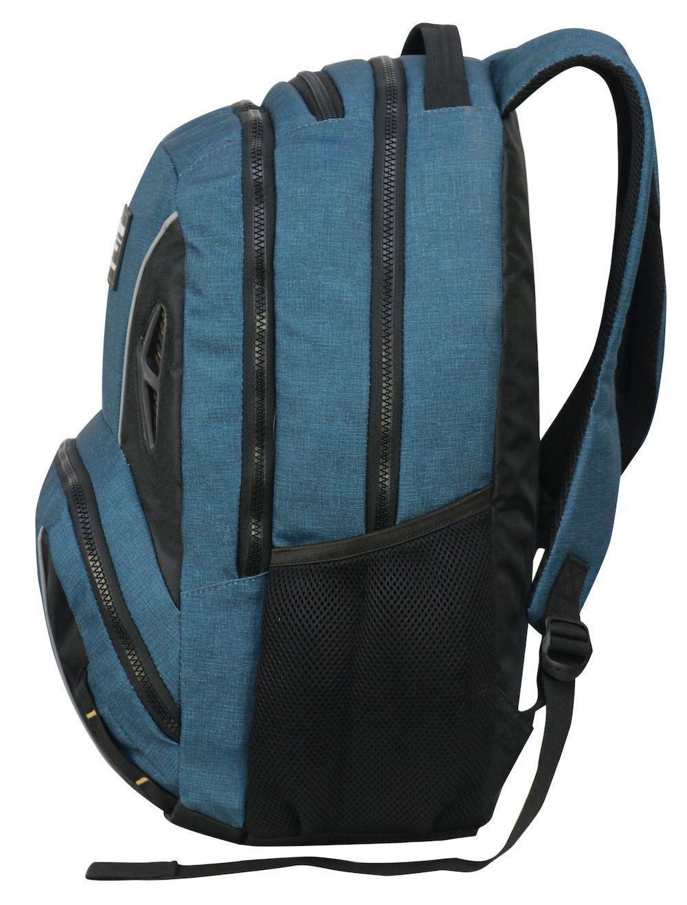 Mochila Niro 19 Melange Piedra Azul Head-3