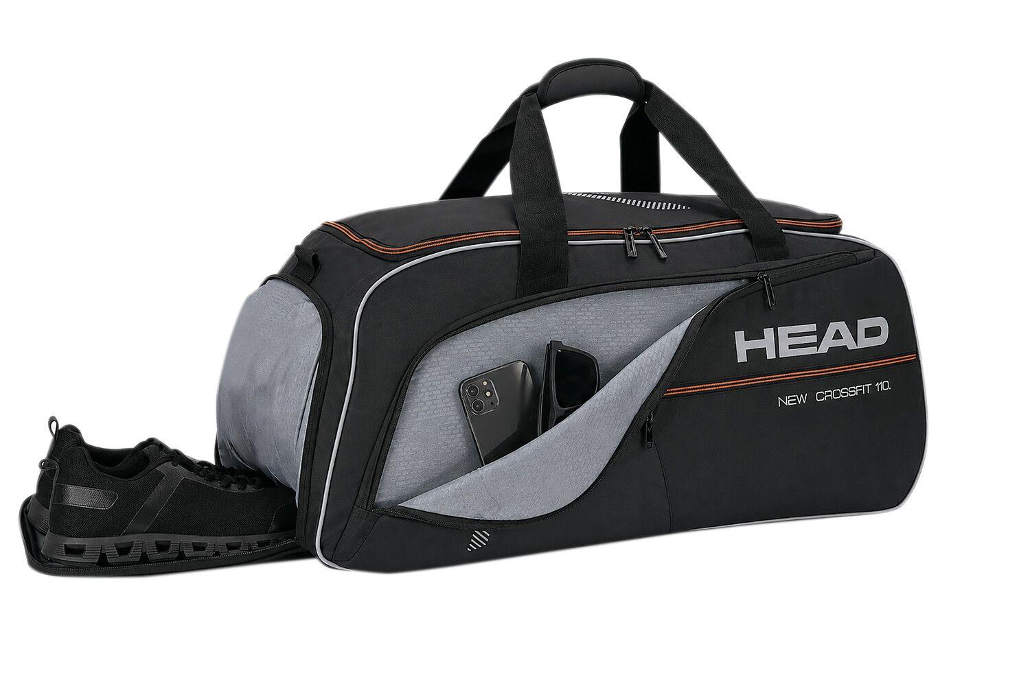 Bolso Deportivo Grande Crossfit 110 L Negro Head-2