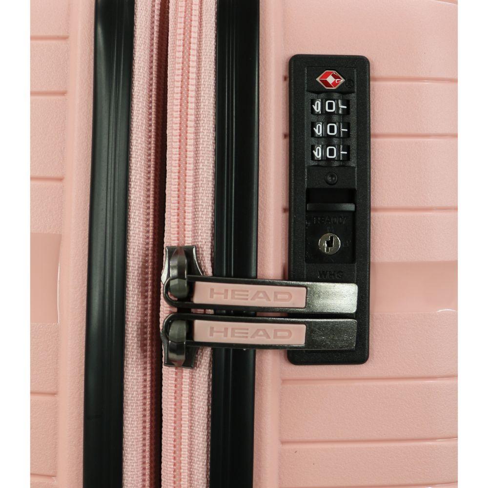 Maleta Cabina Hawai S Expandible Rosado Head-5