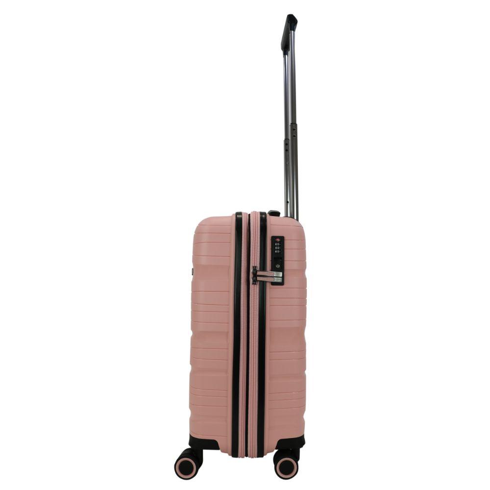 Maleta Cabina Hawai S Expandible Rosado Head-8
