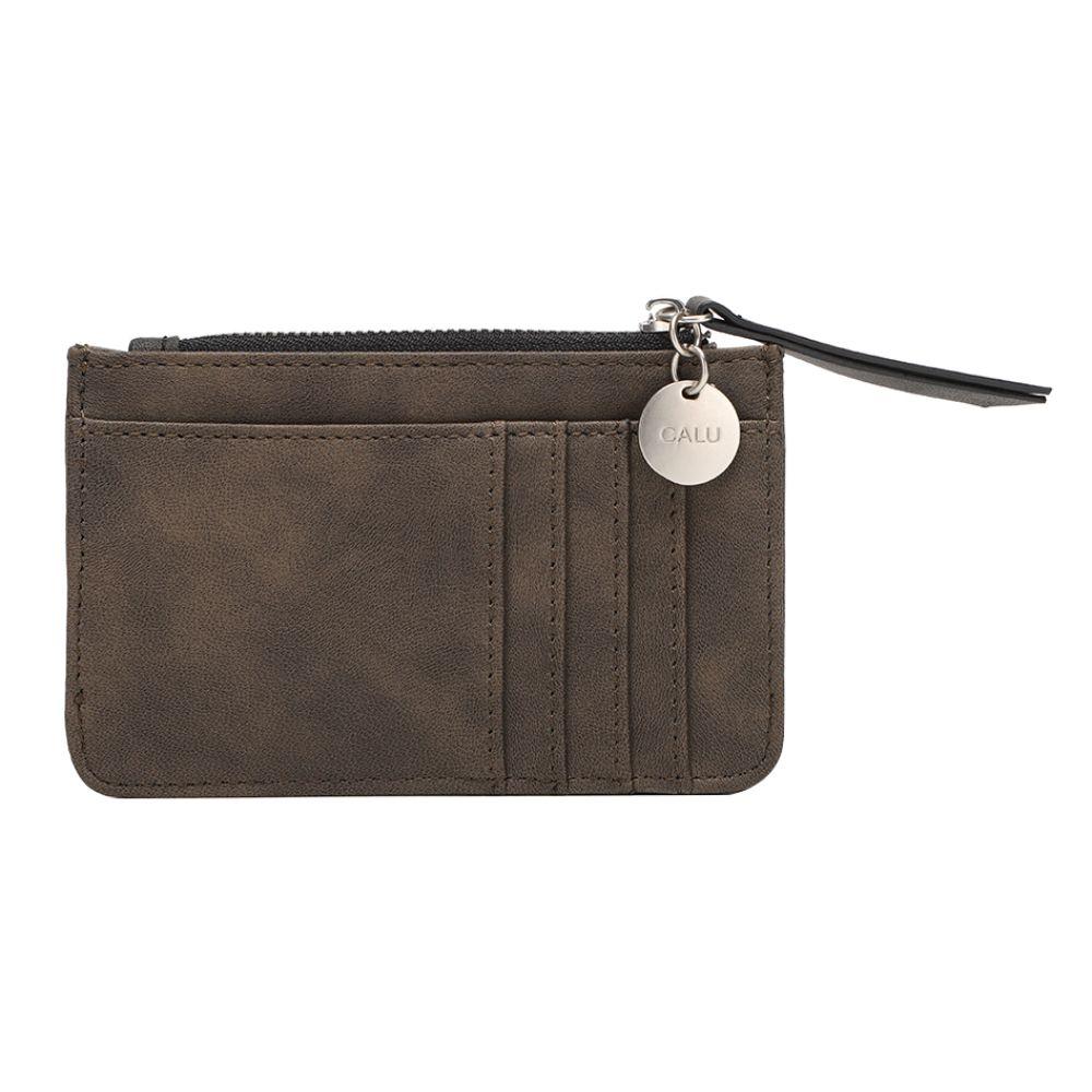 Billetera Monedero Sophie PU Café Calu-4