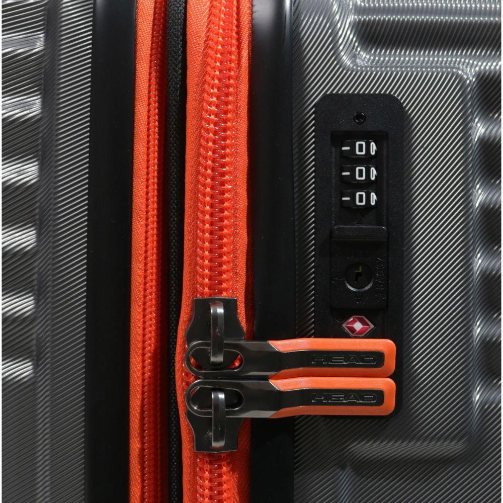 Maleta New Tokio M Organizadores Expandible TSA Gris Head-3