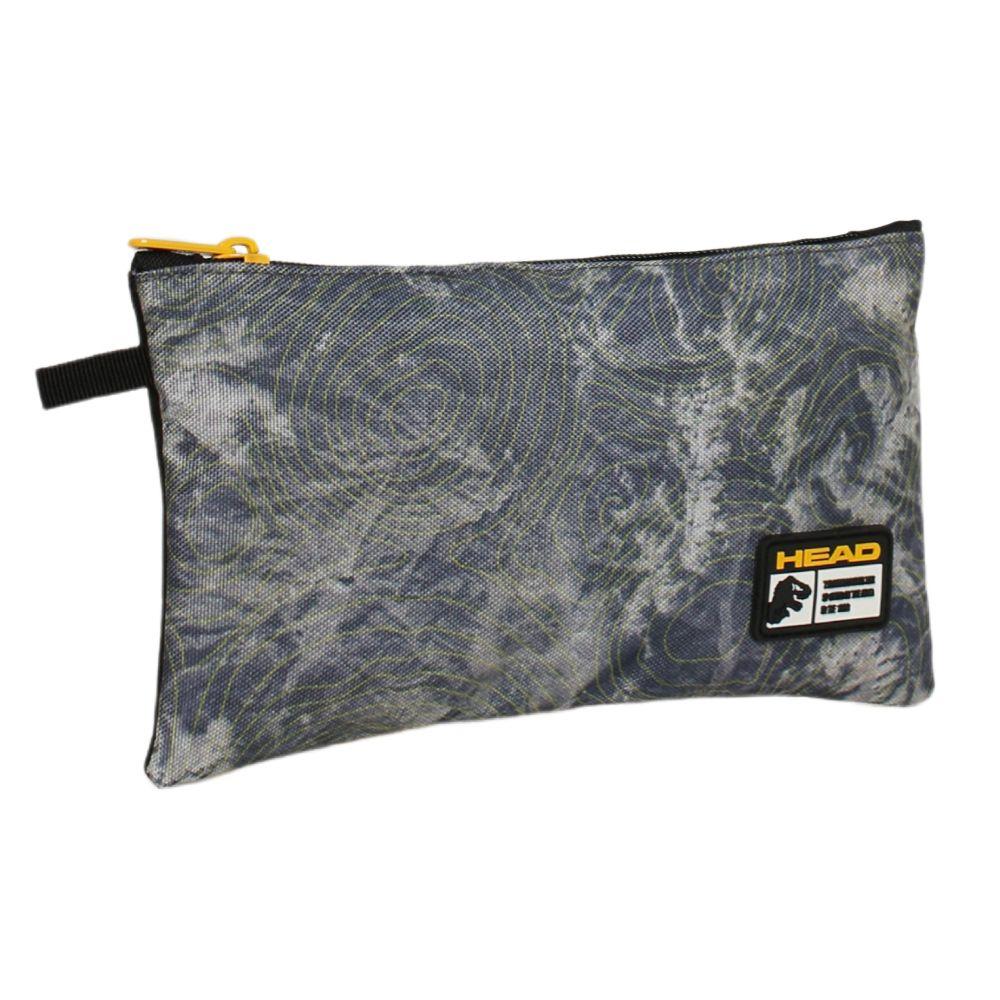 Pack Bakan Escolar Hombre Dino Jurassic Gris Head-3