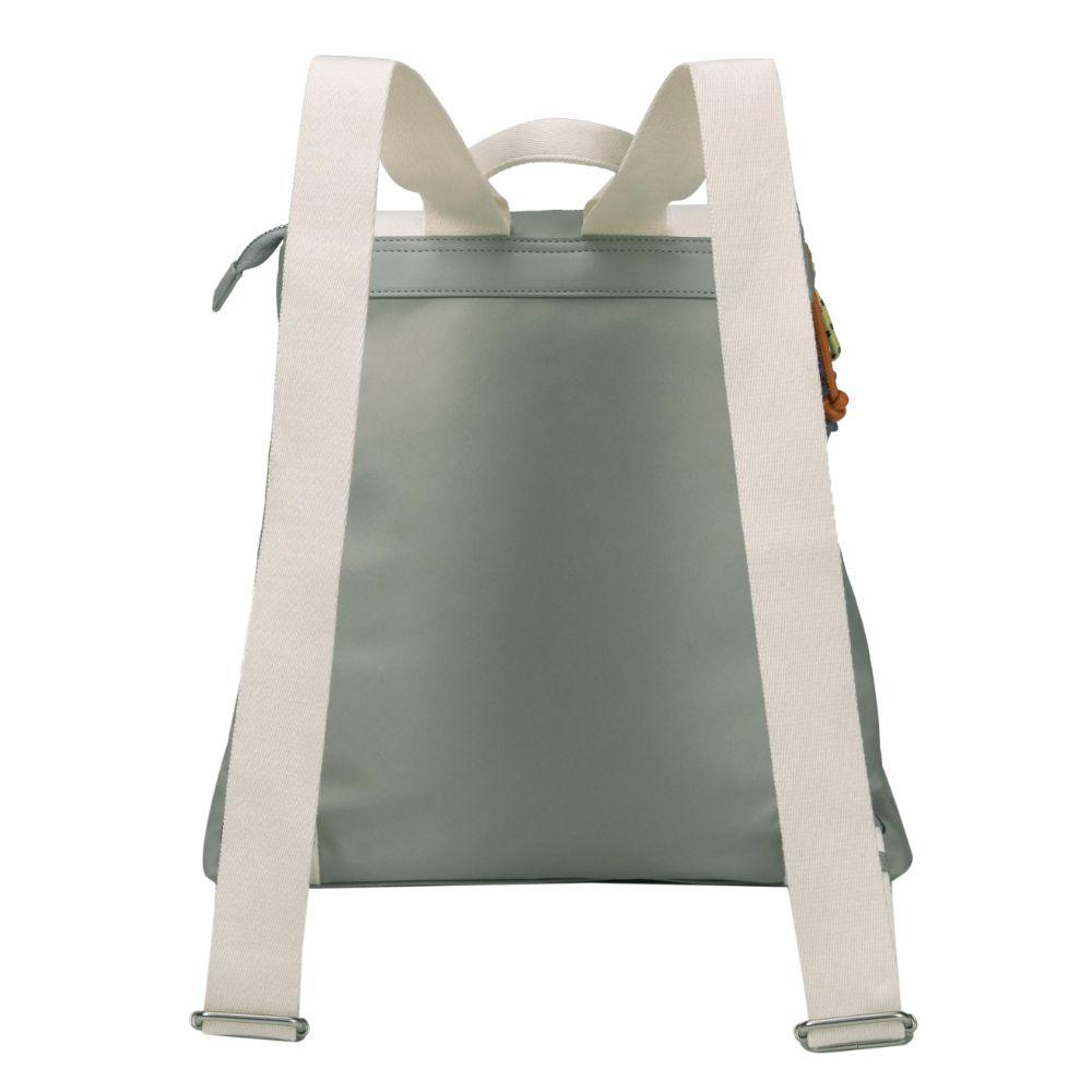 Mochila Laptop Nina Dusty Verde Calu-5