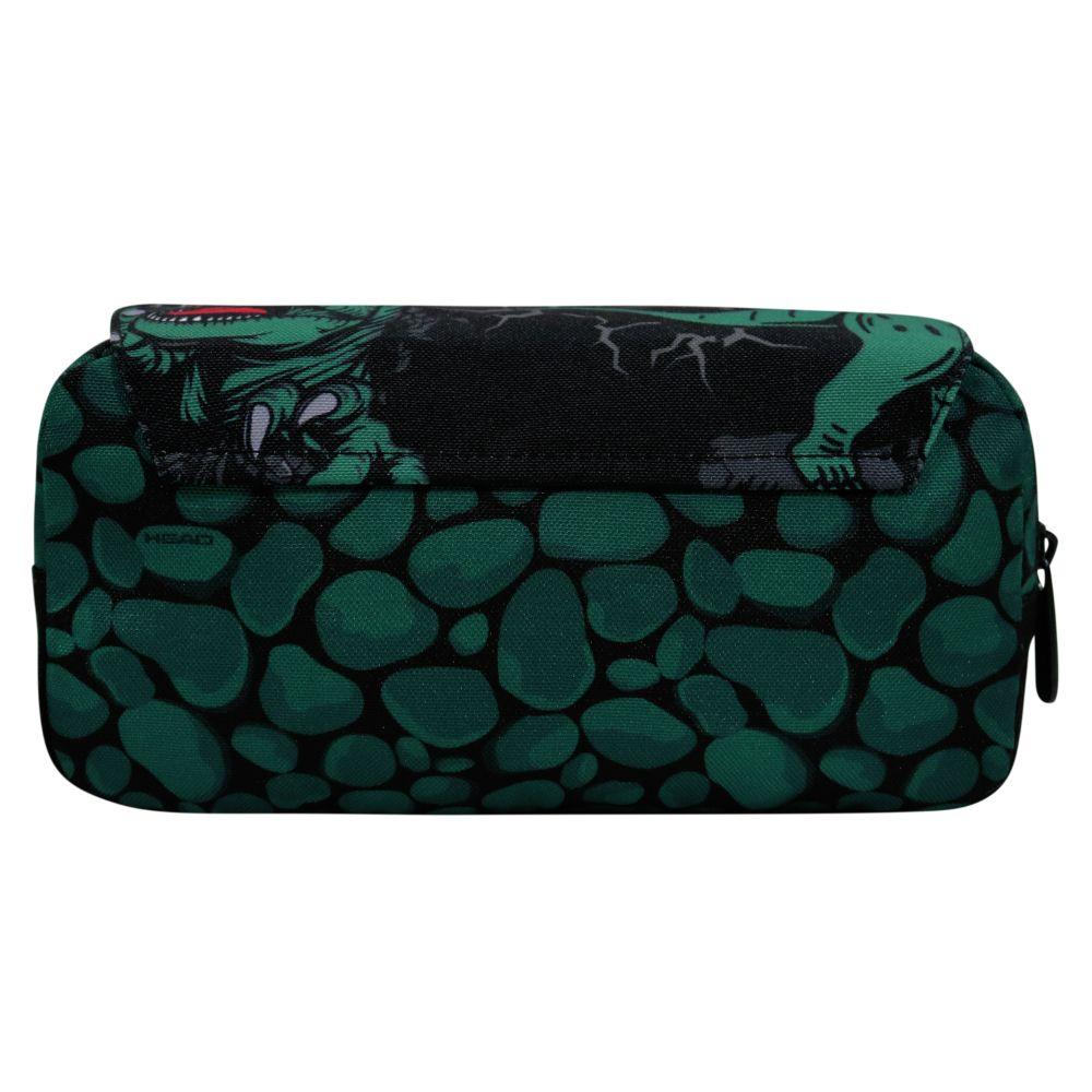 Estuche Infantil Niño Eraser Dino Stone Verde Head-4