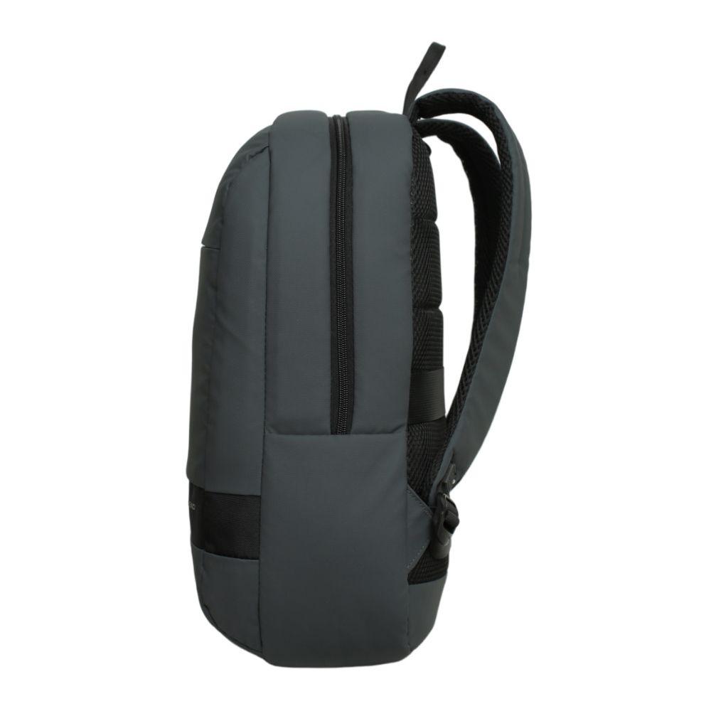 Mochila Ejecutiva Compacta Blazer Gris Head-3