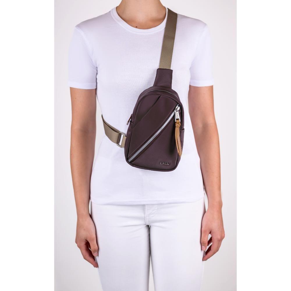 Bolso Pequeño Crossbody Meg Burdeo Calu-5