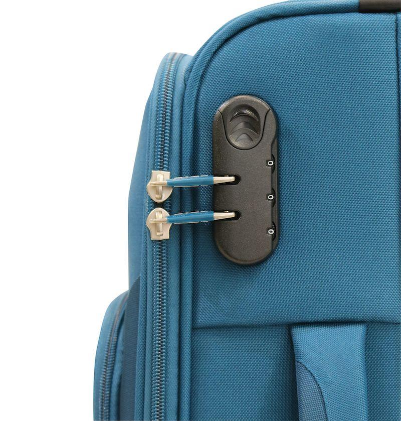 Maleta Blanda Madrid S 8 Ruedas Azul Head-5