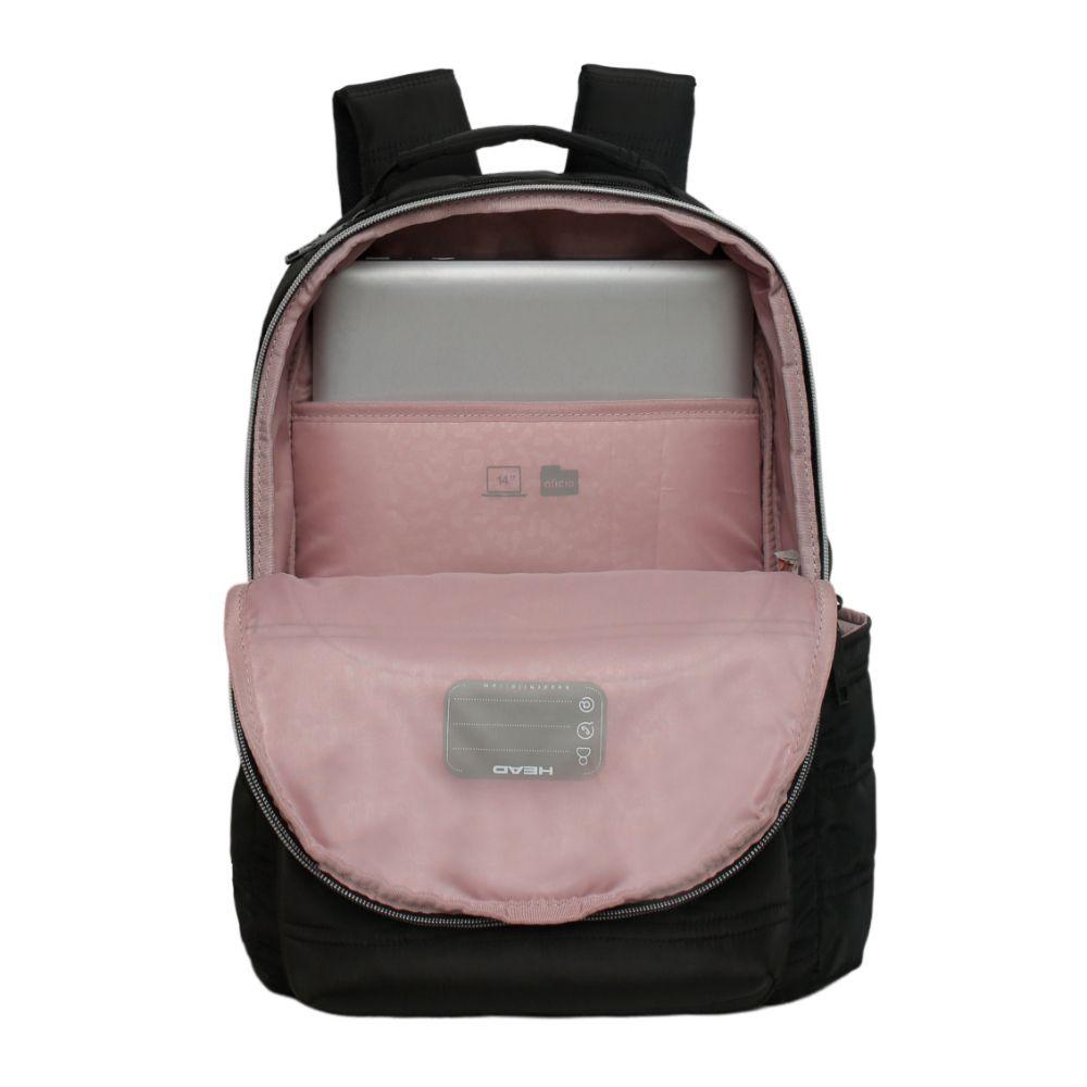 Mochila Mujer Impreza Negro Silver Head-2