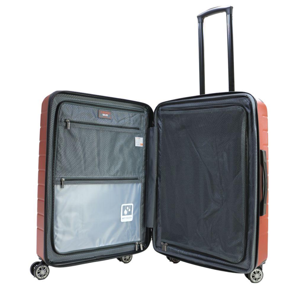 Maleta Viaje Amsterdam Mediana Expandible Cobre Head-2