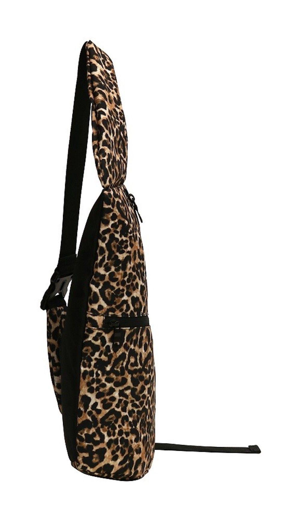 Gymbag Deportivo Cycling Animal Print Leopardo Head  -5