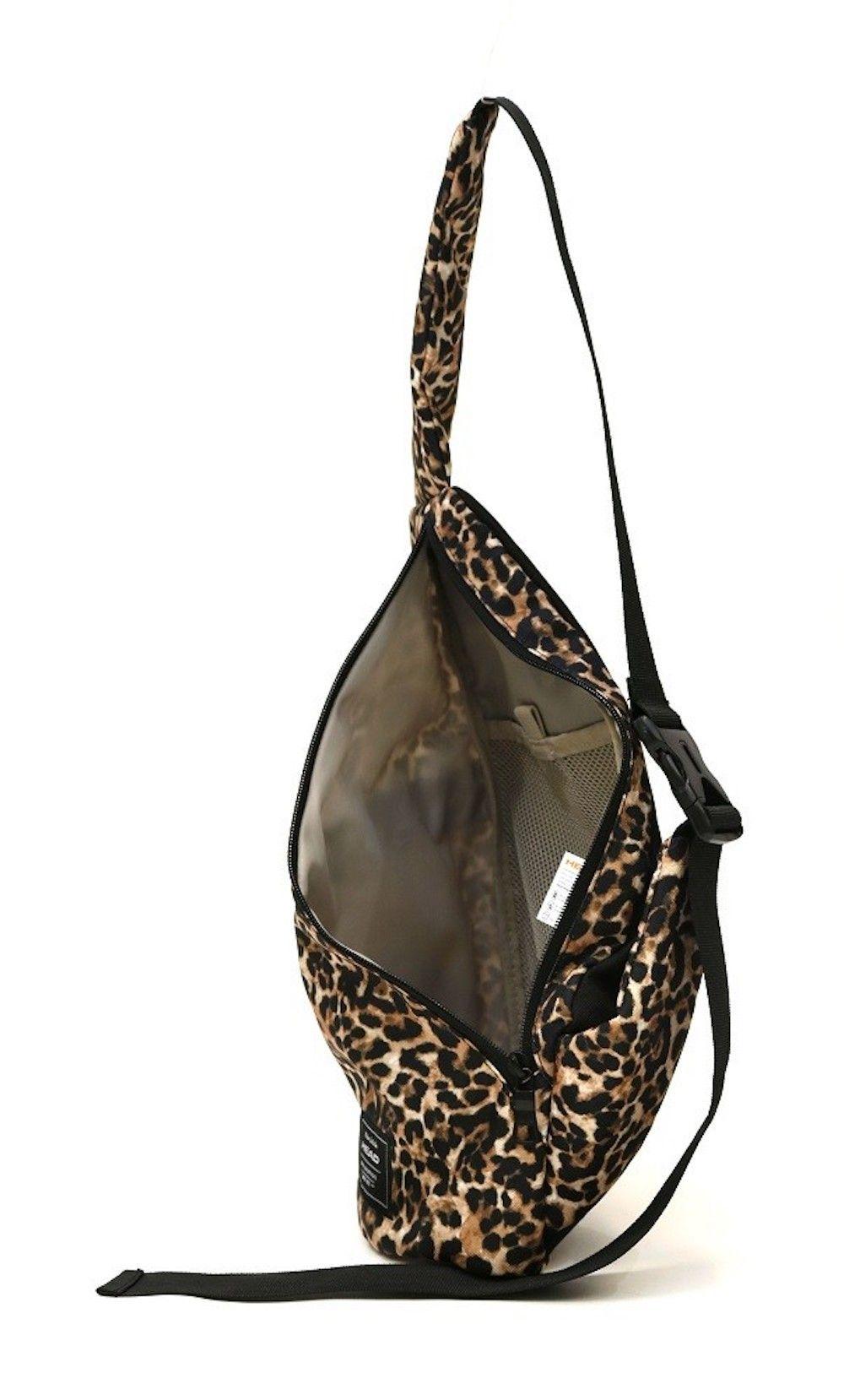 Gymbag Deportivo Cycling Animal Print Leopardo Head  -2