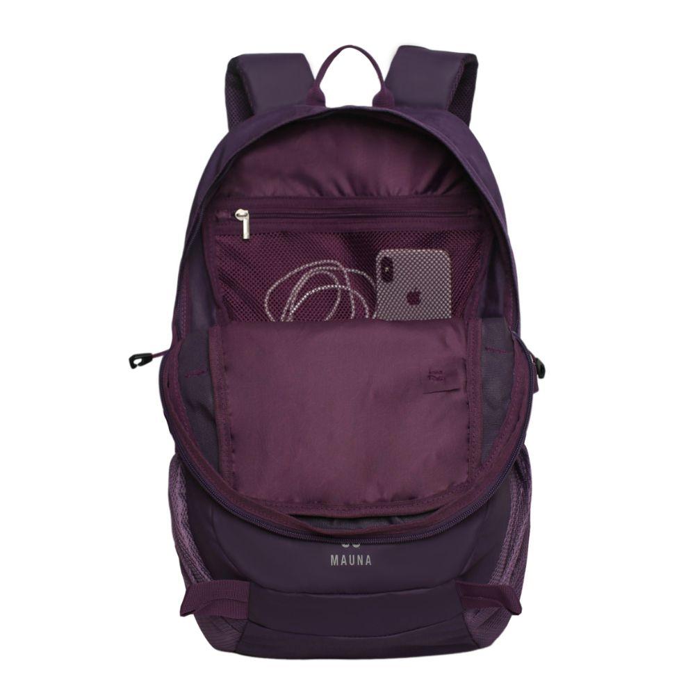 Mochila Outdoor Camping Mauna 30L Morado Head-2