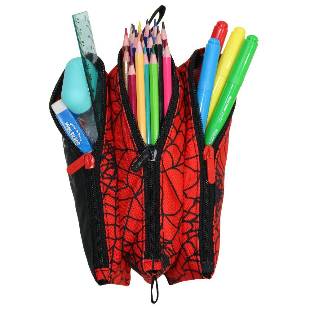 Estuche Infantil Niño Celerio Araña Rojo  Head-2