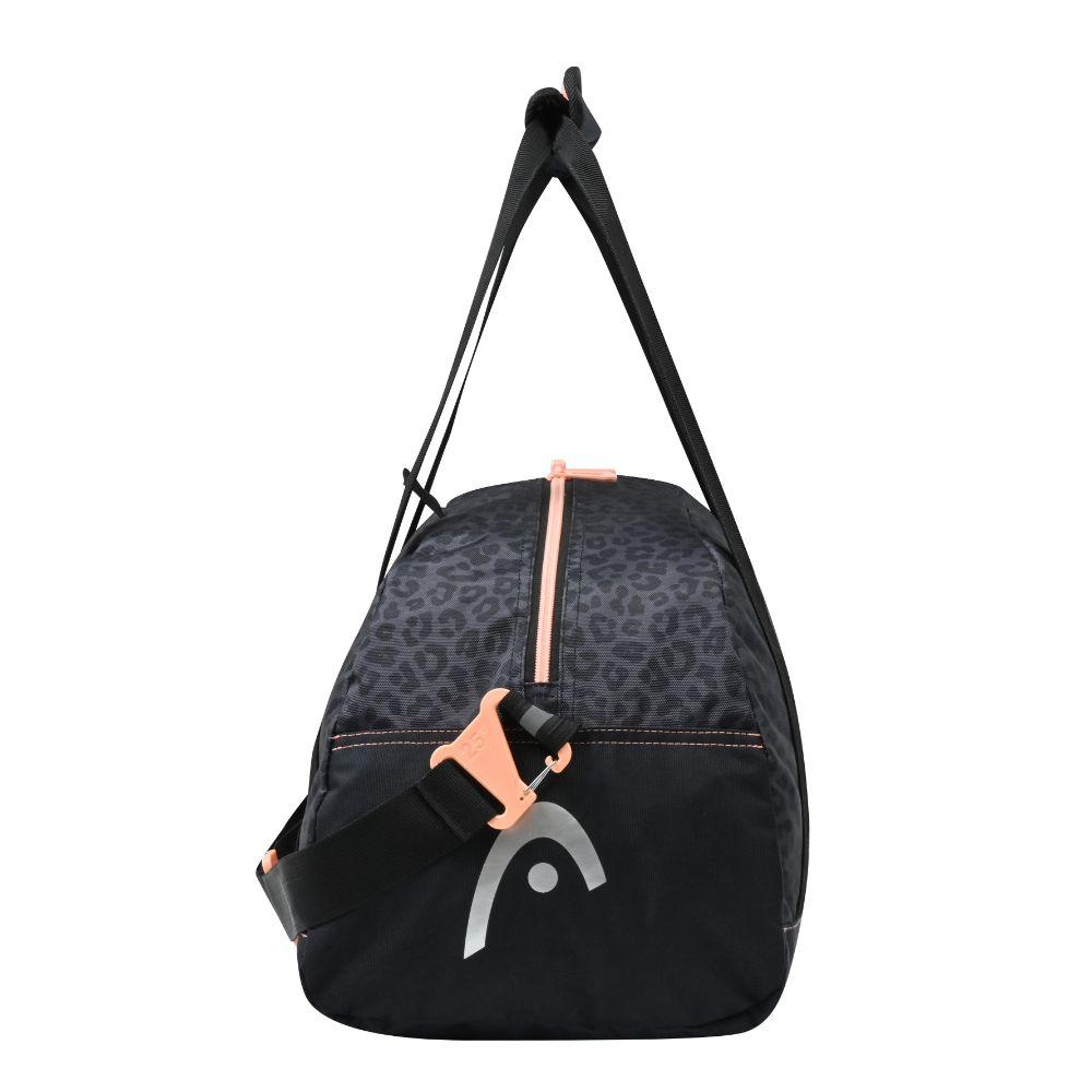 Bolso Deportivo Básico Mujer Yoga Leopardo Gris Head-3
