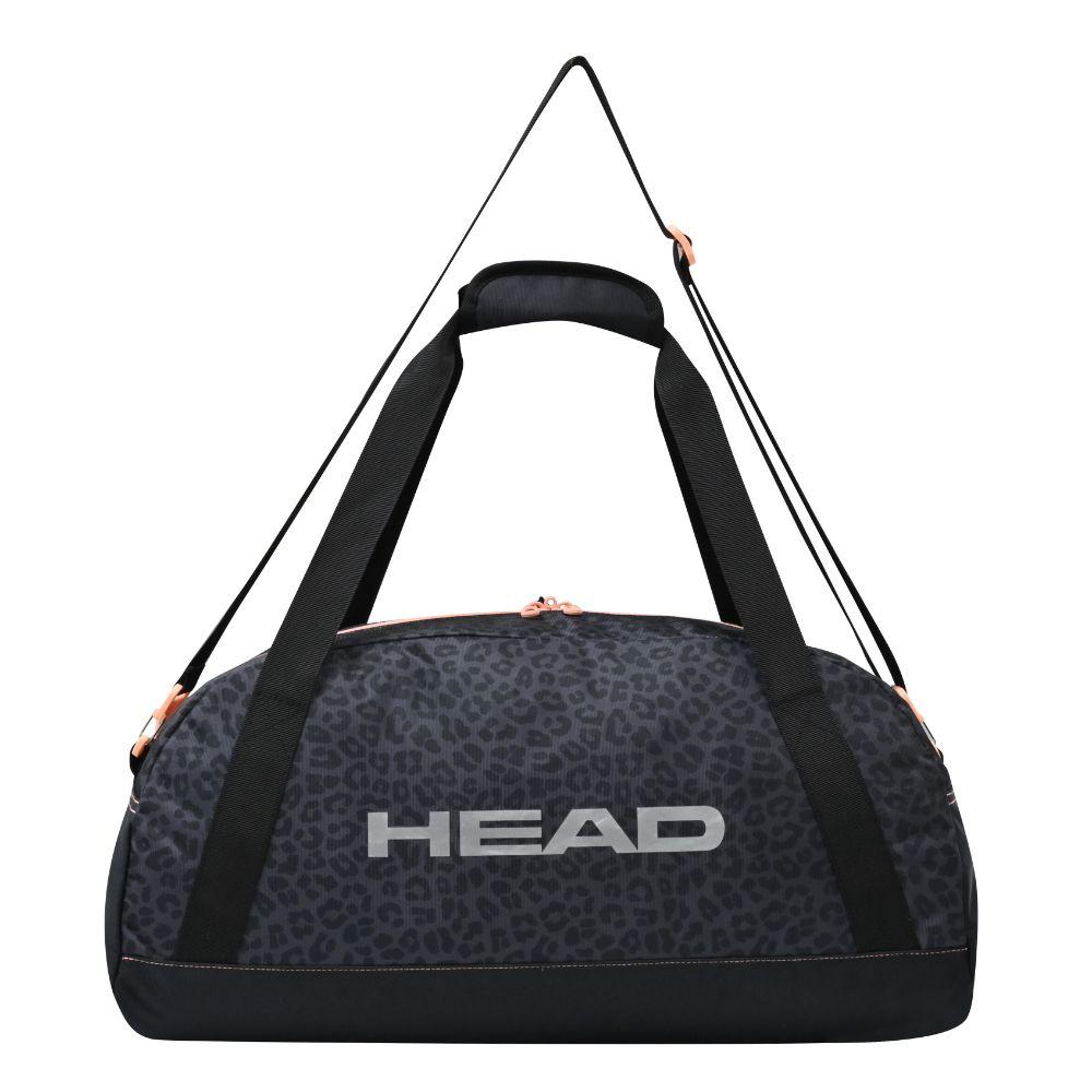 Bolso Deportivo Básico Mujer Yoga Leopardo Gris Head-4