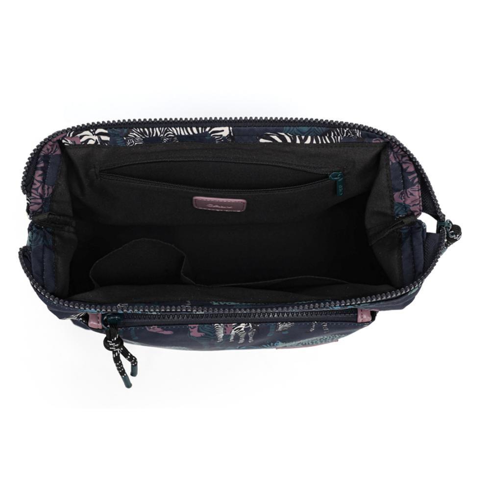 Neceser Organizador Luciana Zebra Azul Calu-2