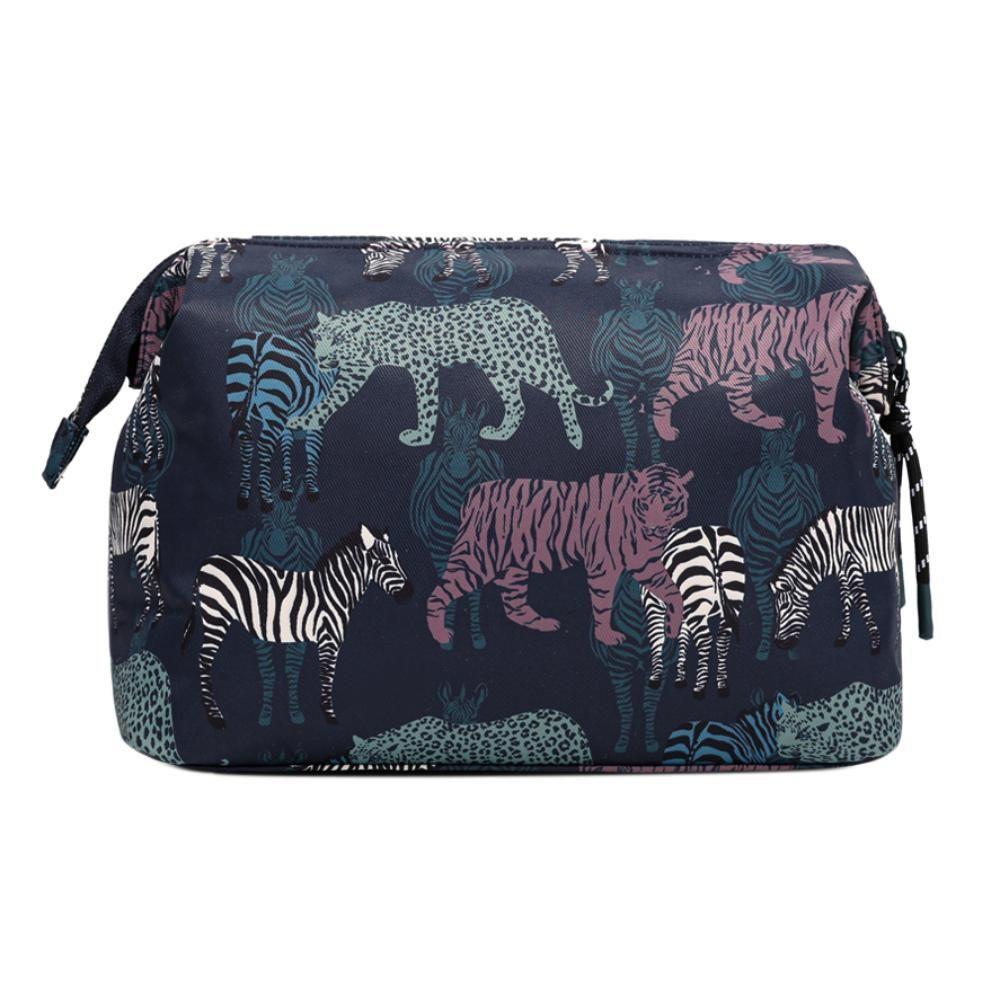 Neceser Organizador Luciana Zebra Azul Calu-4