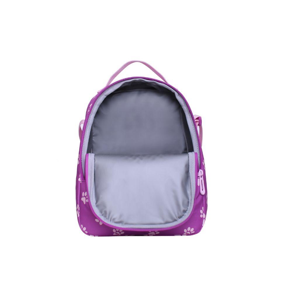 Lonchera Grey Corgi Patitas Lila Head-1