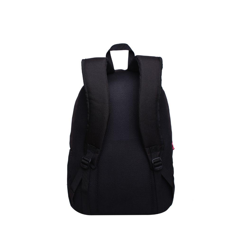Mochila Q5 Negro Fucsia Head-3