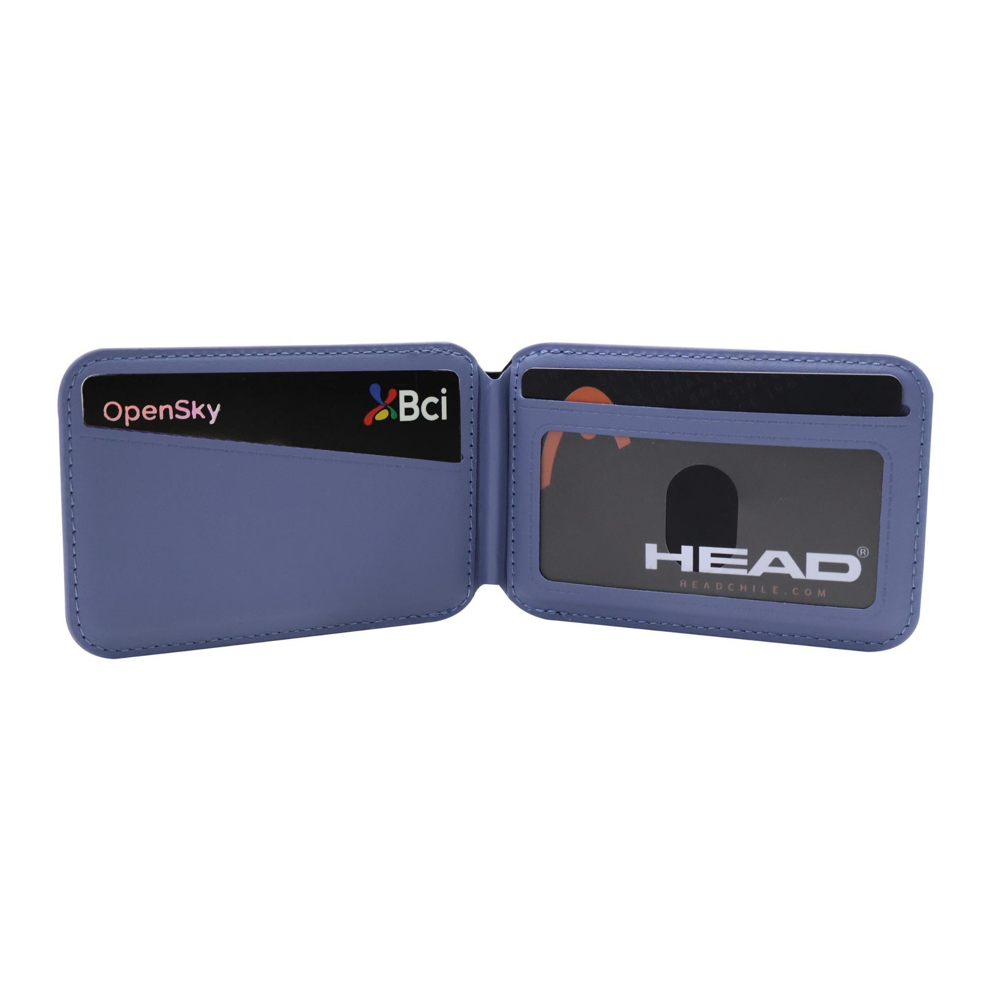 Billetera Tarjetero Magnético Vantage Premium Lavanda Head-6