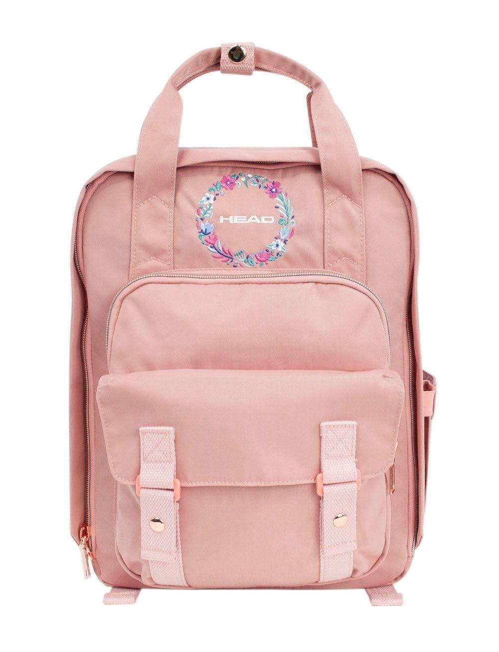 Mochila Mujer Alpha 20 Bordado Rosado Head-1