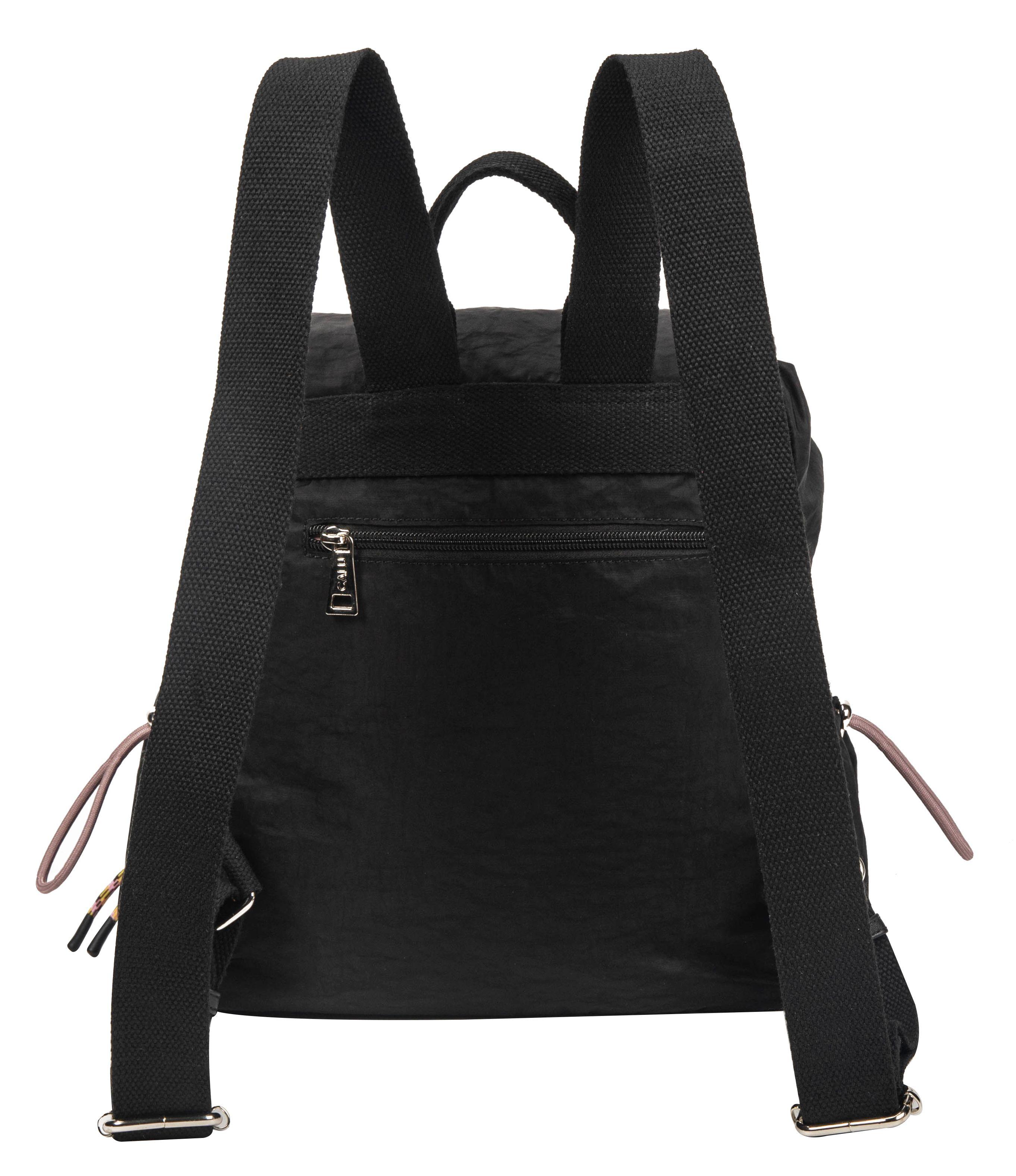 Mochila Casual Aurelia Colores Negro Calu-4