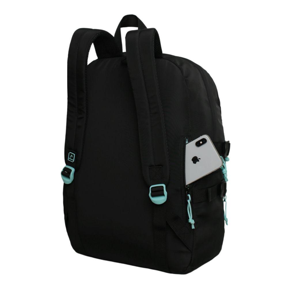 Mochila Mujer Kona Negro Menta Head-3