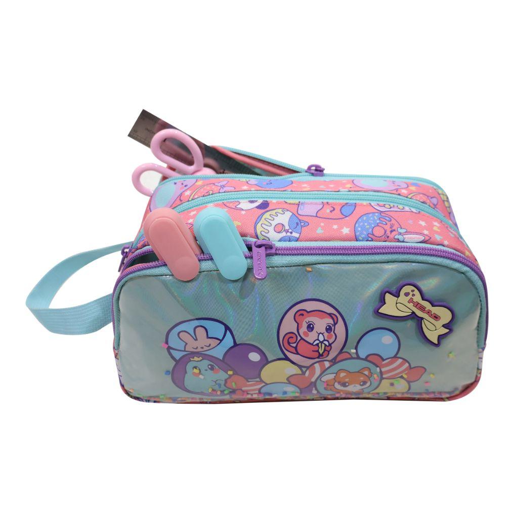 Estuche Infantil Niña Atos Sweet Candy Rosado Head-2