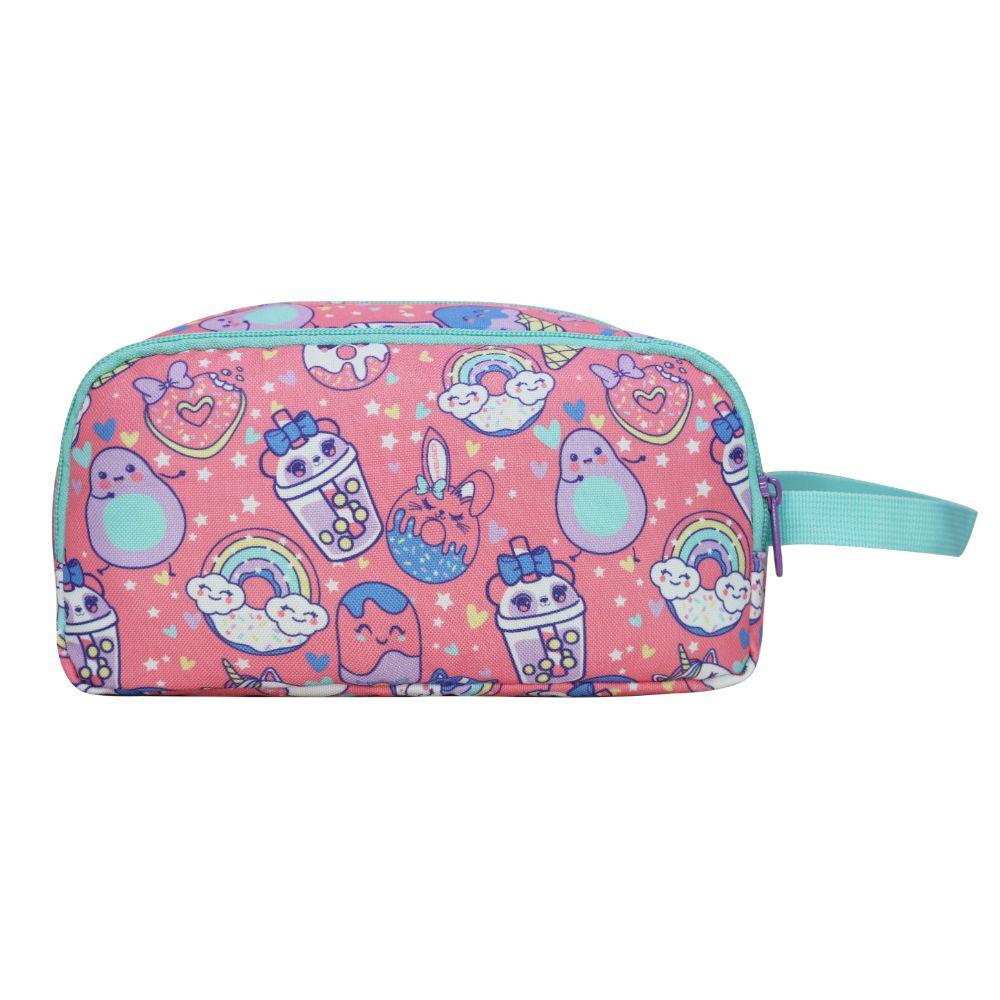 Estuche Infantil Niña Atos Sweet Candy Rosado Head-6