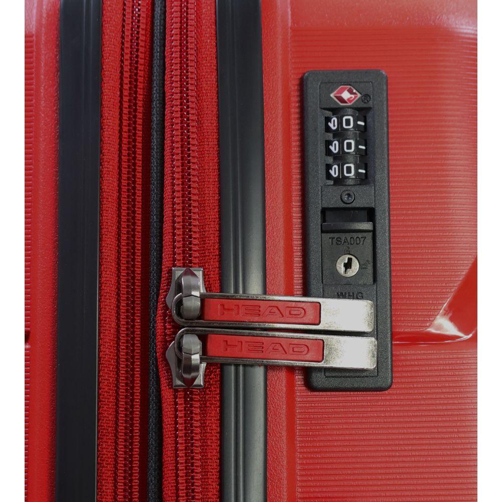 Maleta New Ucrania Cabina S Expandible TSA Rojo Head-3