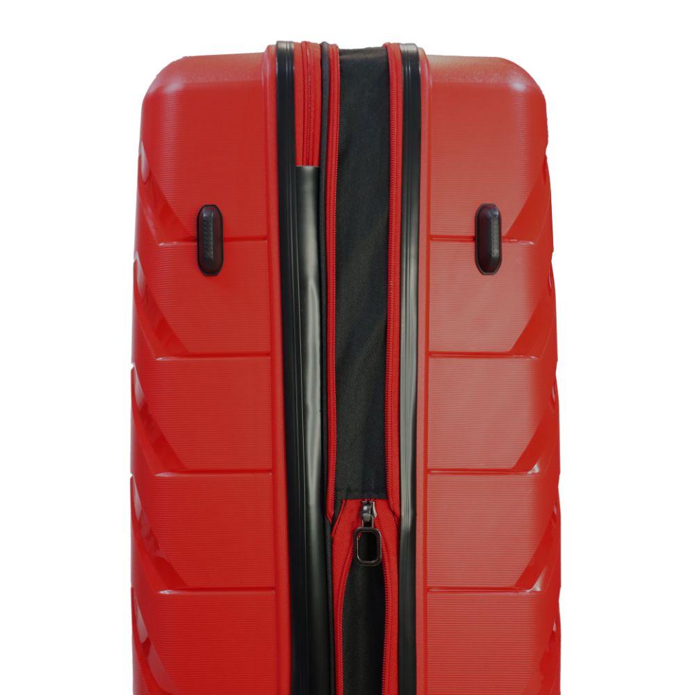 Maleta New Ucrania Cabina S Expandible TSA Rojo Head-5