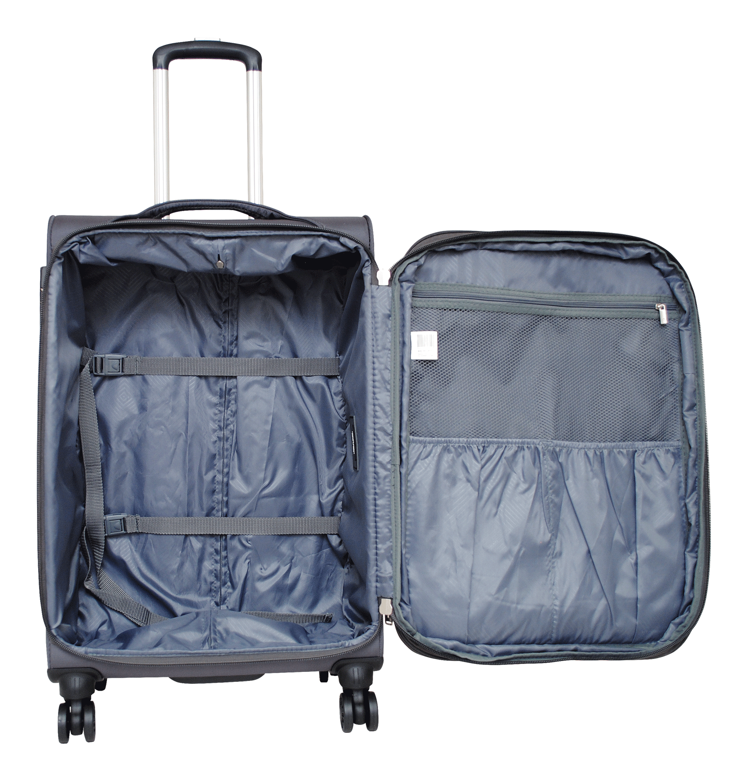 Maleta Blanda New Europa 360 M Gris Head-3