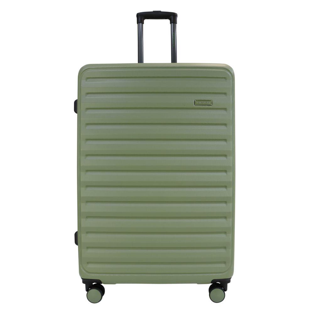 Maleta Toronto XL Expandible y TSA Verde Olivo Head-1
